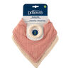 Muslin Bandana Bibs with Teether Pink 2 Pack