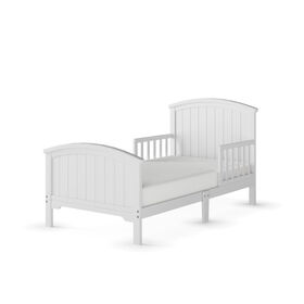 Hampton Toddler Bed, Matte White