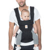 Porte-bébé à positions multiples ergonomique Ergobaby 360 - noir pur.