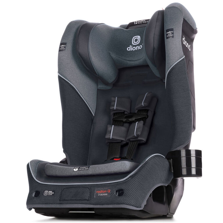 Radian 3Qx Latch All-In-One Convertible Car Seat - Grey Slate