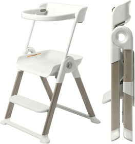 Boon-Pivot Toddler Tower-White