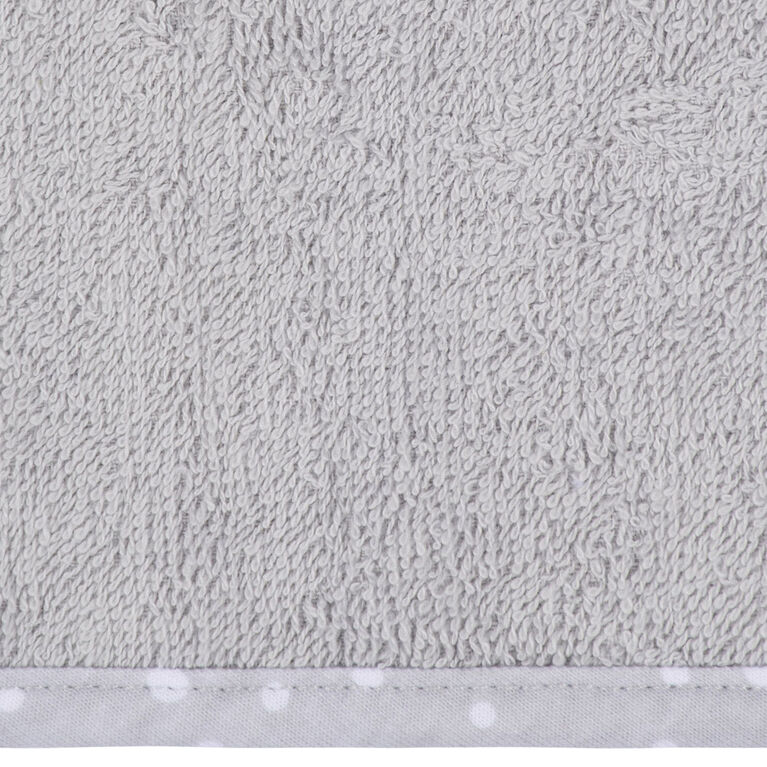 Koala Baby - Grey Woven Washcloth - 6 Pack