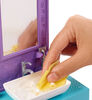 Barbie Shaving Ken Doll and Bathroom Playset