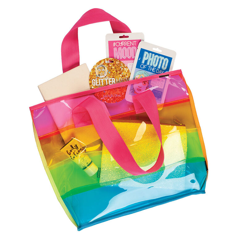 Fashion Angels - Transparent Rainbow Tote - English Edition