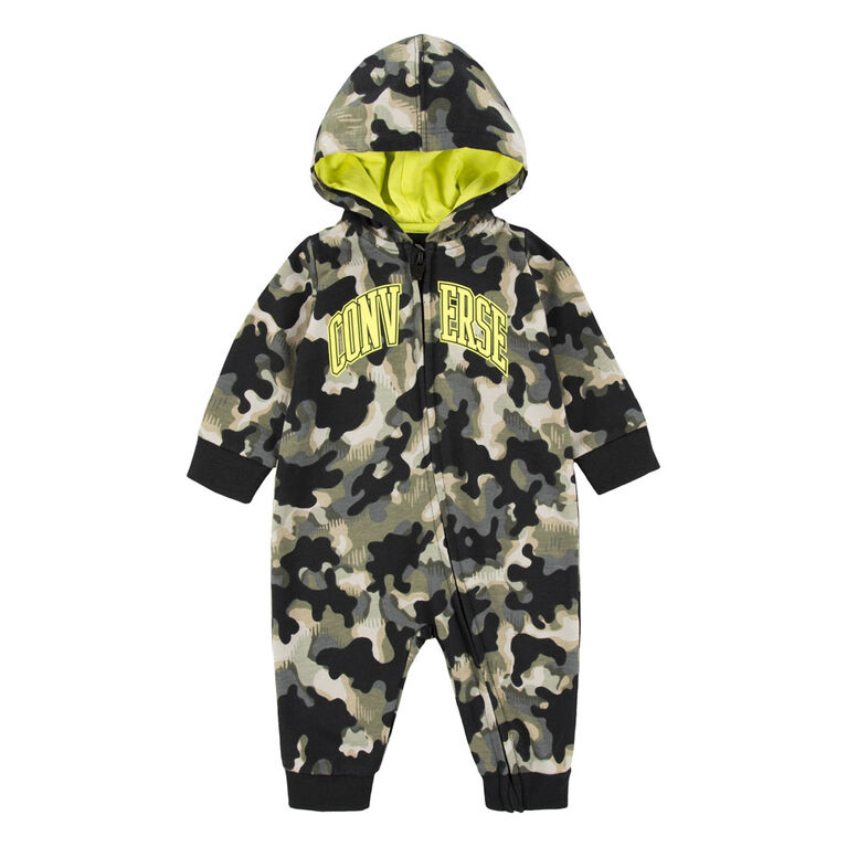 Chemise En Molleton Converse- Camouflage - Taille 24M