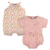 Gerber Childrenswear - 2-Pack Romper - Retro Floral - 3-6M