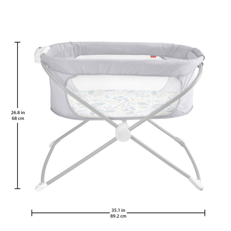 Fisher-Price Soothing View Bassinet - Berry Collection - R Exclusive