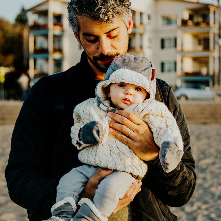 Ensemble avec bonnet style aviateur pour bébé de JJ Cole - 0 à 6 mois -