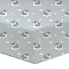 Koala Baby Lot de 1 drap en flanelle Sleepy Fox