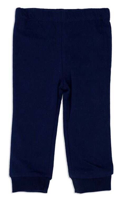 Baby Mode 3 Piece Vest Set: Navy Galaxy 12M