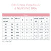 Original Pumping and Nursing Bra - Sustainable, Black, Medium