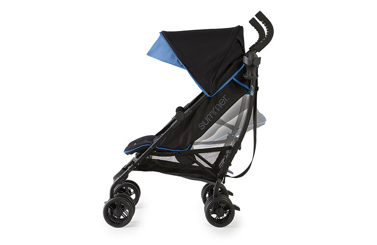 Poussette pratique par excellence 3DliteMD+ en bleu noir mat Summer Infant<br>.