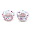NUK Orthodontic Pacifiers, 0-6 Months, 2-Pack