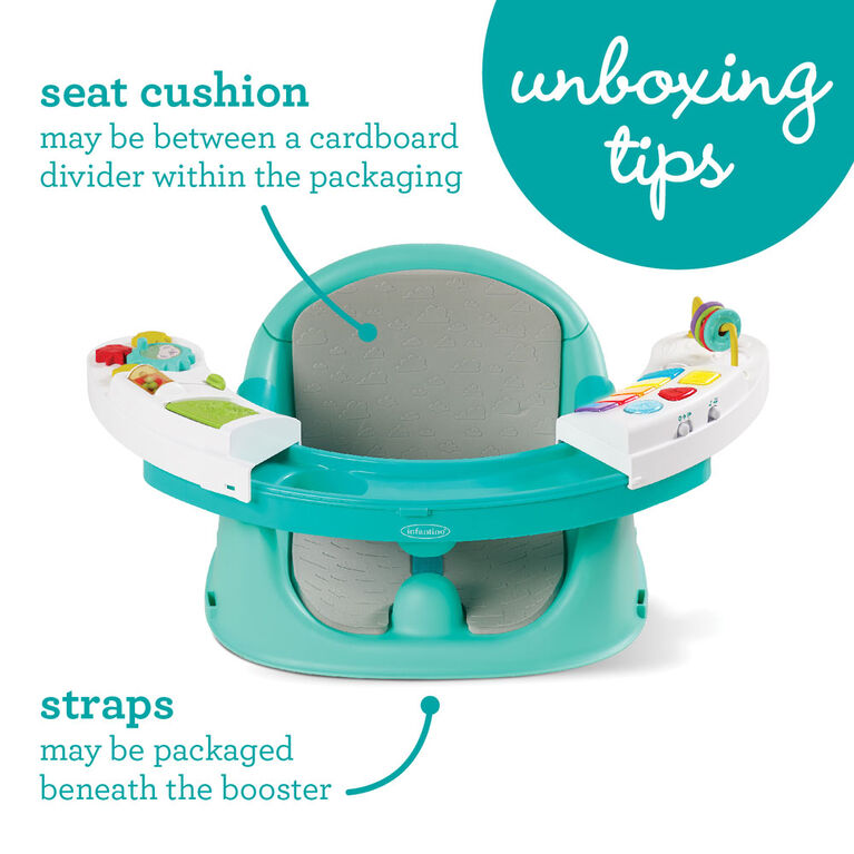 Chaise Haute Bébé Booster Infantino Music Lights Discovery