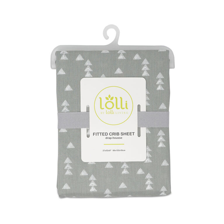 Lolli by Lolli Living Fitted Sheet - Triangles