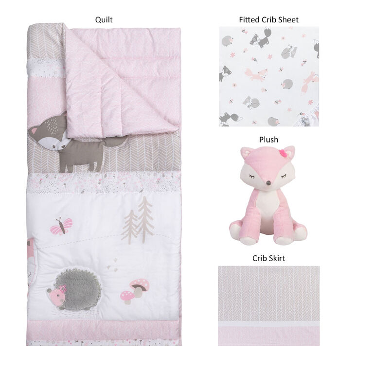 Lots Of Fox 4 Pc Bedding Set Sammy & Lou