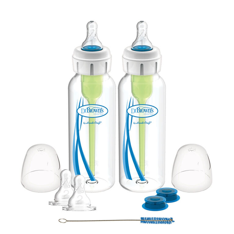 Dr Brown S Specialty Feeding Bottle System 2 Pack 8oz Babies R Us Canada