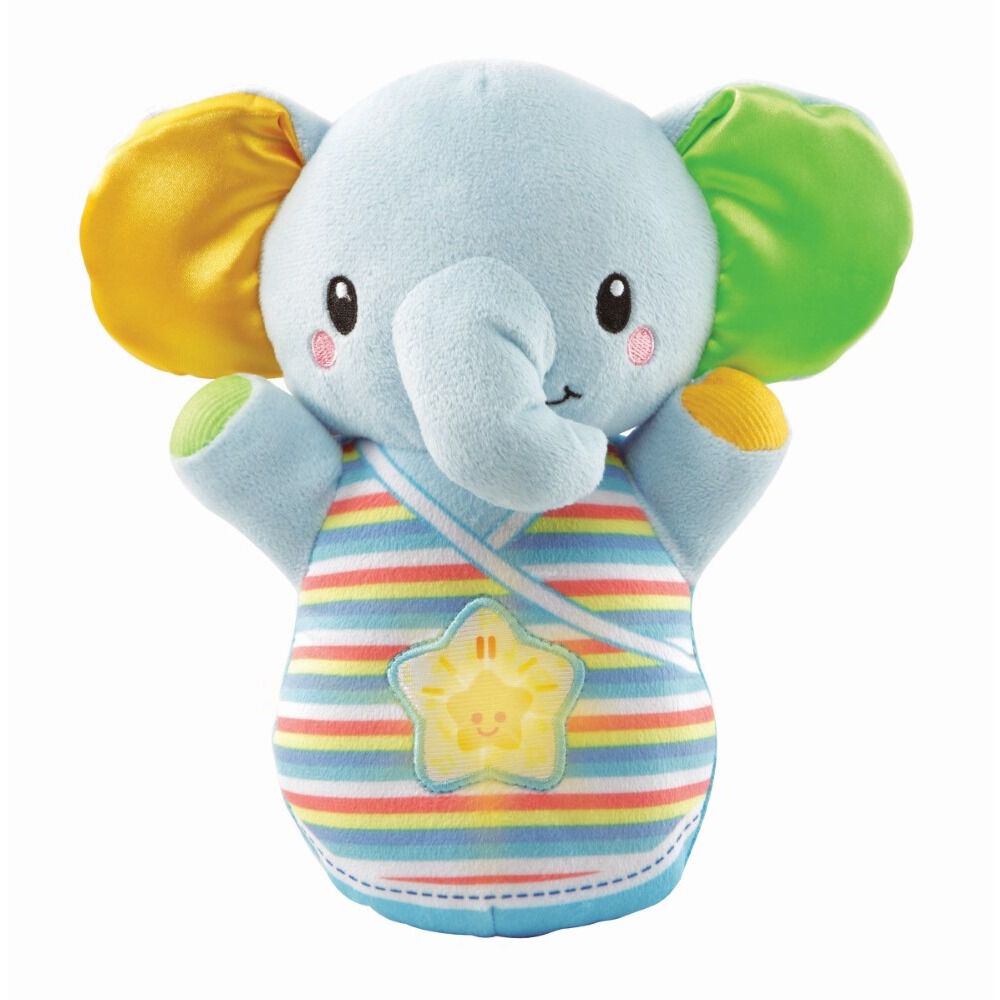 VTech Glowing Lullabies Elephant Blue French Edition
