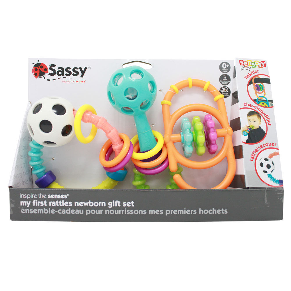 sassy baby rattle