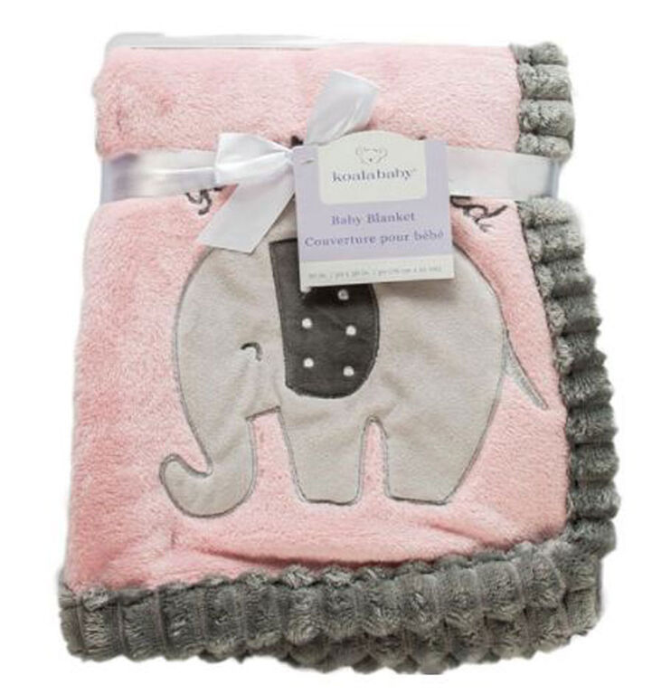 Koala Baby Ribbed Blanket Pink Elephant Babies R Us Canada