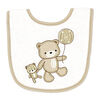 Naturelle 5 Piece Bib and Sock Set: Beige