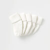 chaussettes mi-mollet de base, 6-12m - blanc