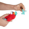 Tétine apaisante sans BPA avec jouet en peluche Sesame Street Cozy Coo - Elmo