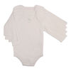 Koala Baby 4-Pack Bodysuit - White, Preemie