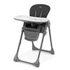 Chicco Polly Space-Saving Fold High Chair - Black