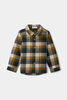 RISE Little Earthling Flannel Shirt Dark Green