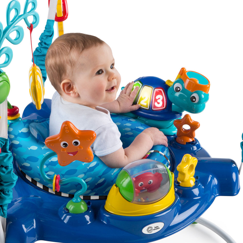 baby einstein activity jumper age