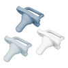 HappyPaci 1-piece Silicone Pacifier Blue - 3pack