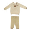 Rock a Bye Baby Ensemble pull en tricot : Ours beige 0-3 mois