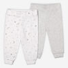 Rococo 2 Pack Pant Set Grey 3/6M