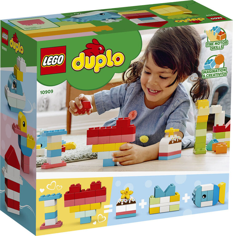 LEGO DUPLO Classic Heart Box 10909 (80 pieces)