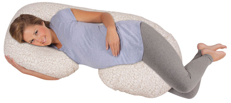 Koala Babycare V-Shaped Pregnancy Pillow for Sleeping or Nursing