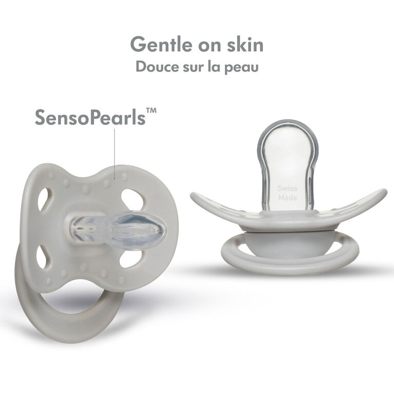 Medela Pacifier 0-6M Grey/Neutral (2)