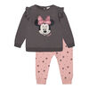 Minnie Fleece Jogger Set Grey 6-12M