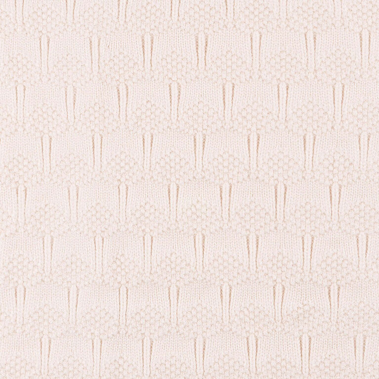 Just Born  - Sweater Knit Blanket - Pink