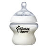 Tommee Tippee Closer to Nature Baby Bottle with 0-2 mo. Newborn Pacifier - 5 Ounce, 1-Pack