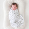 Lulujo - 2 Pack Cotton Muslin Swaddles - Bunny+Fern