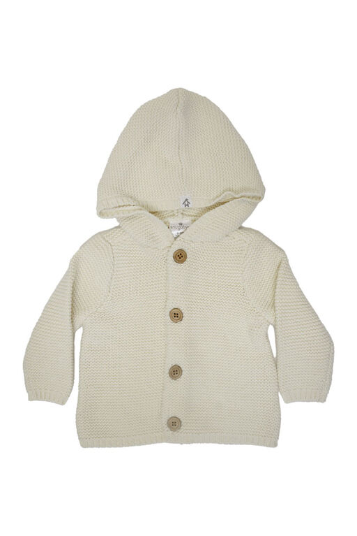 Snugabye Cardigan White Preemie