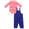 Earth by Art & Eden - Ensemble de 2 combinaisons Kyle - Rouge, 3 mois
