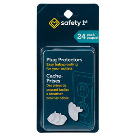 Safety 1st cache-prise Press n' Pull - paquet de 24.