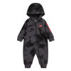 Levi's Washed Tie Dye Hooded Coverall - Magnet Grey - Size Newborn