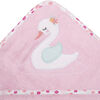 Koala Baby 2-Pack Hooded Towel, Pink Swan and Fish