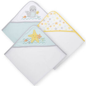 Capes de bains de Koala Baby paquet de 3.