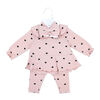 Baby Mode Ensemble 3 pièces legging et bandeau : nœud rose 3M