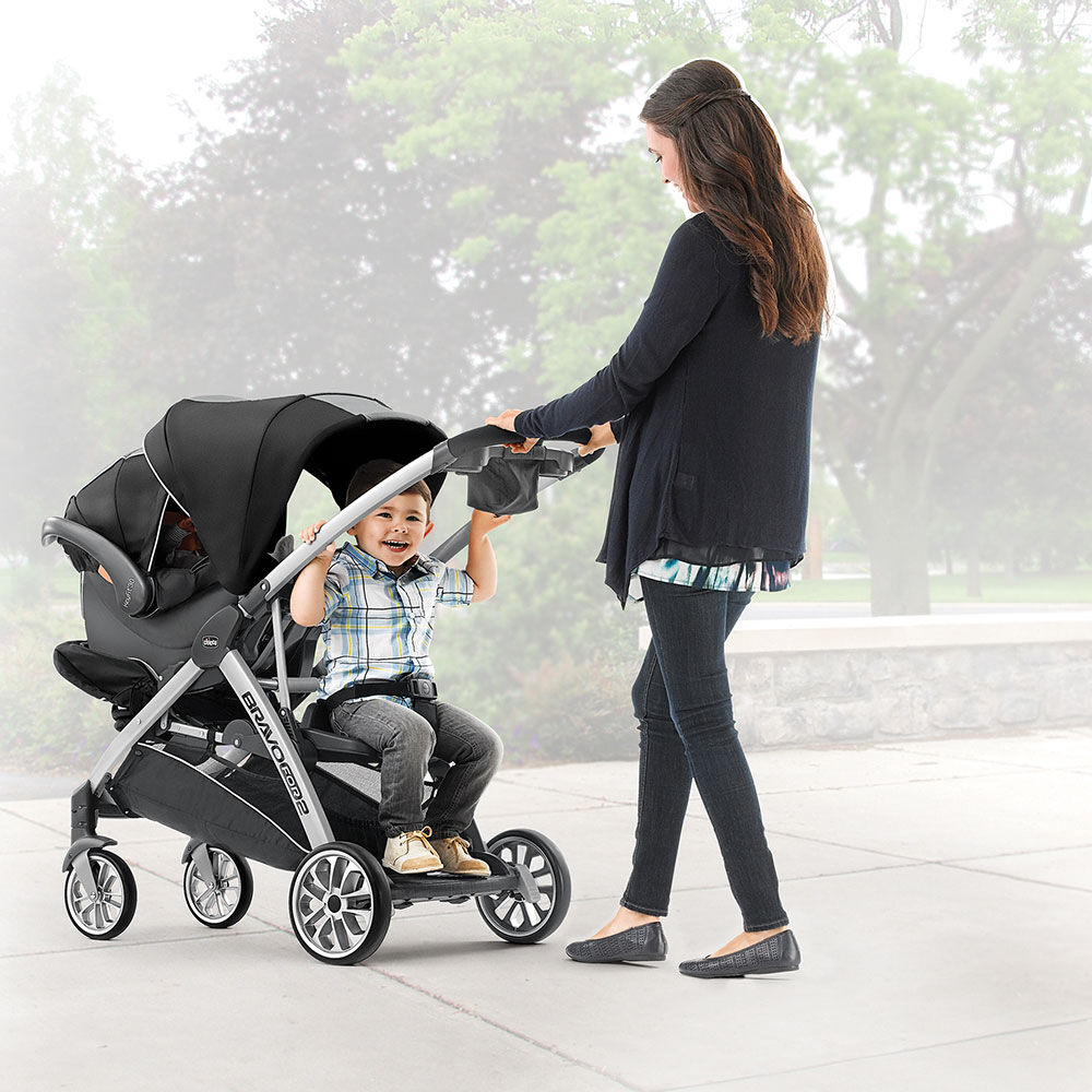 Chicco Bravo For 2 Double Stroller Zinc 2024 www