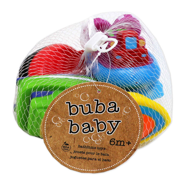 Buba Baby  5 Pack Bath Toys: Assorted Boats